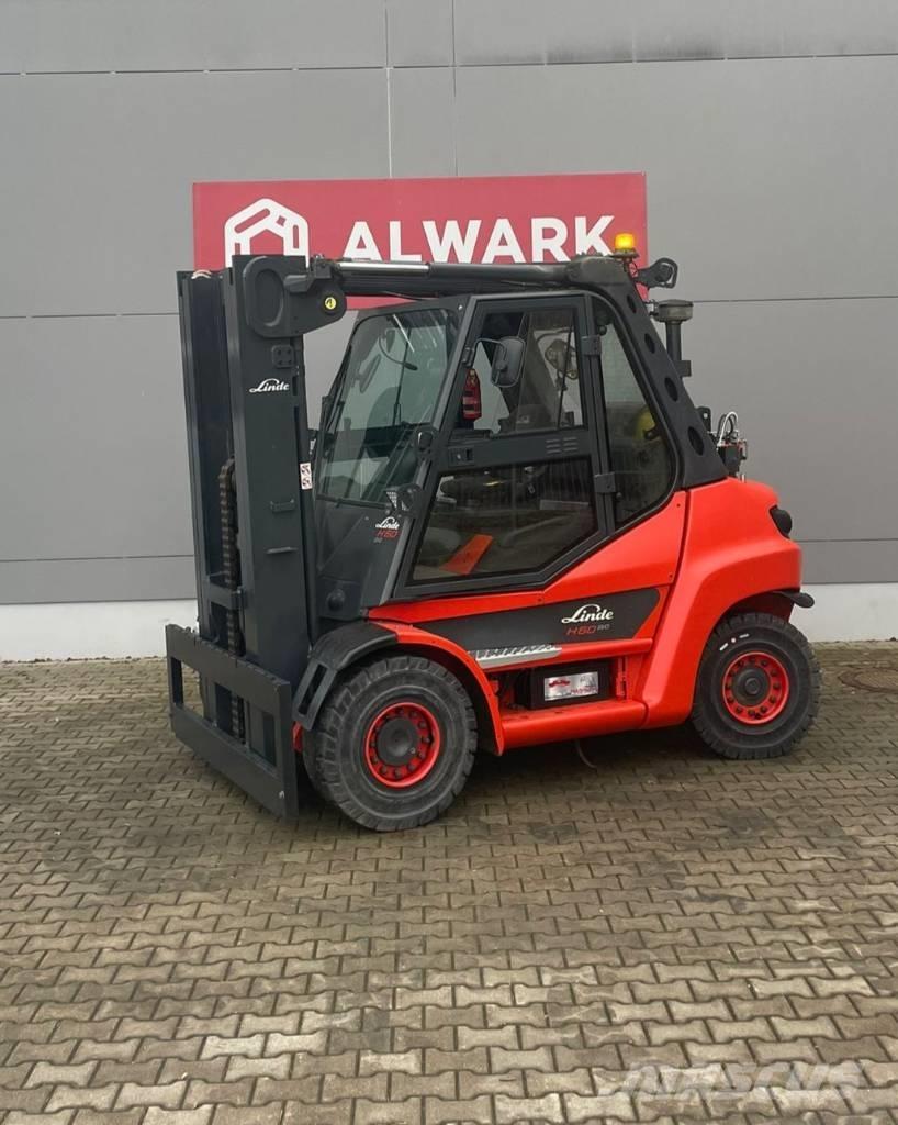 Linde H60T LPG'li forkliftler