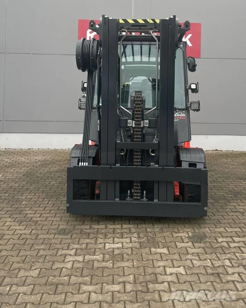 Linde H60T LPG'li forkliftler
