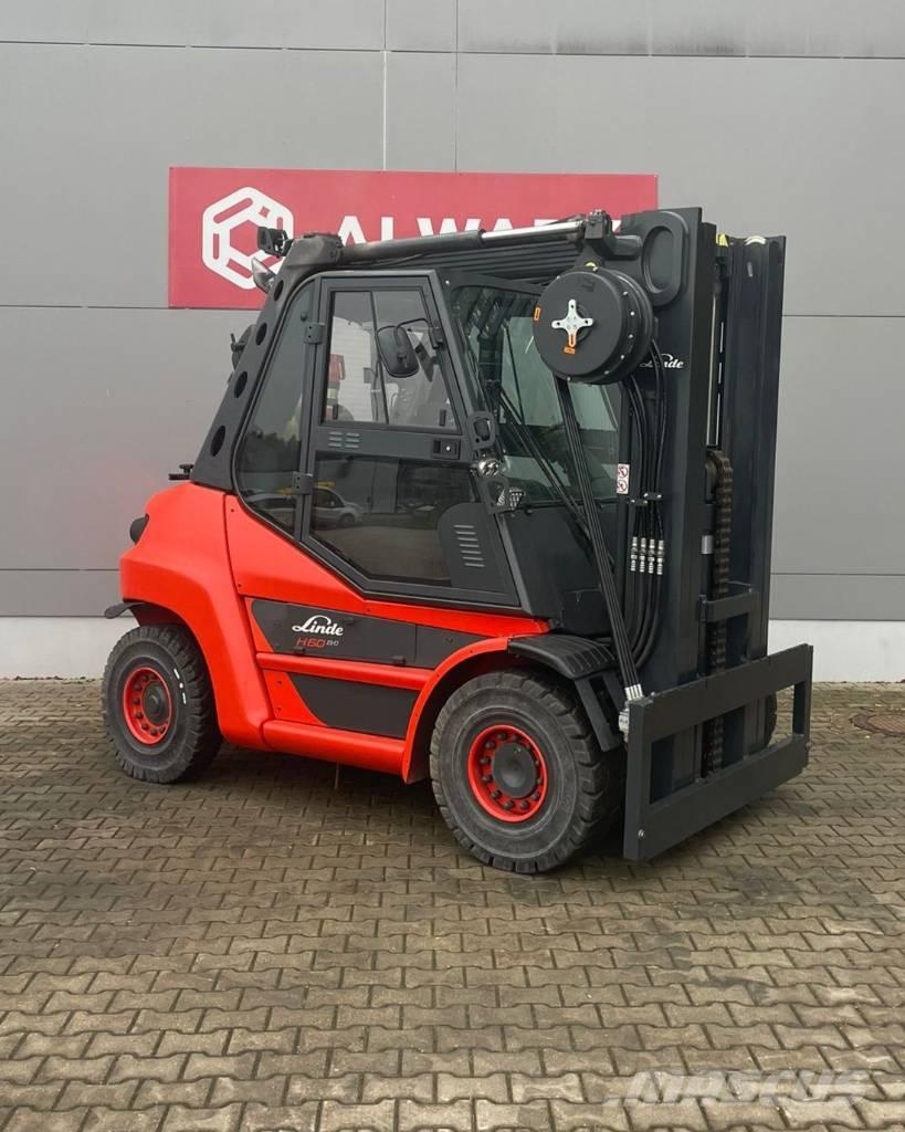 Linde H60T LPG'li forkliftler