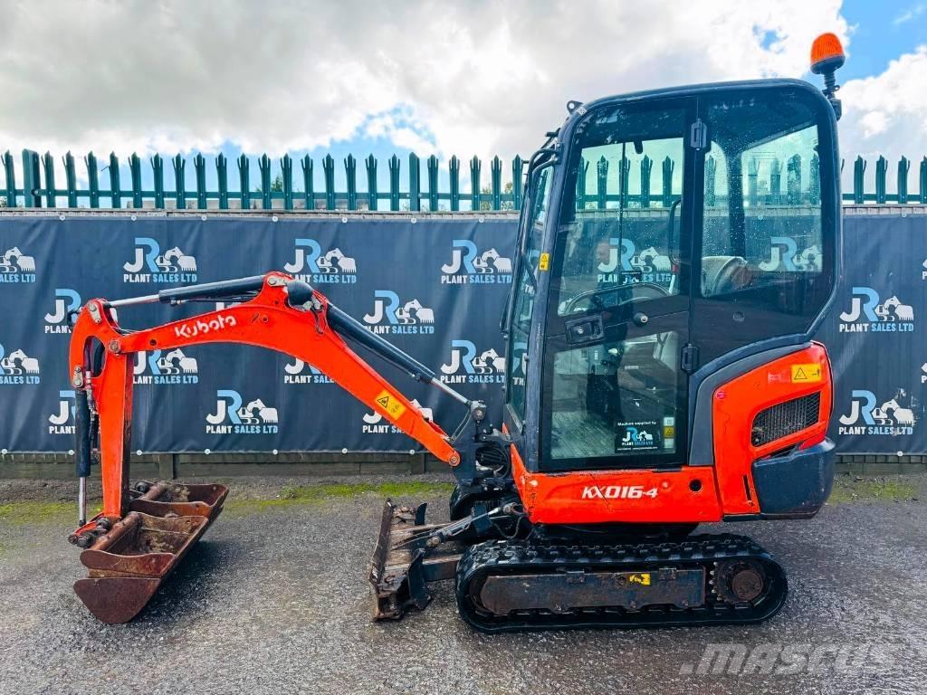 Kubota KX 016-4 Mini ekskavatörler, 7 tona dek