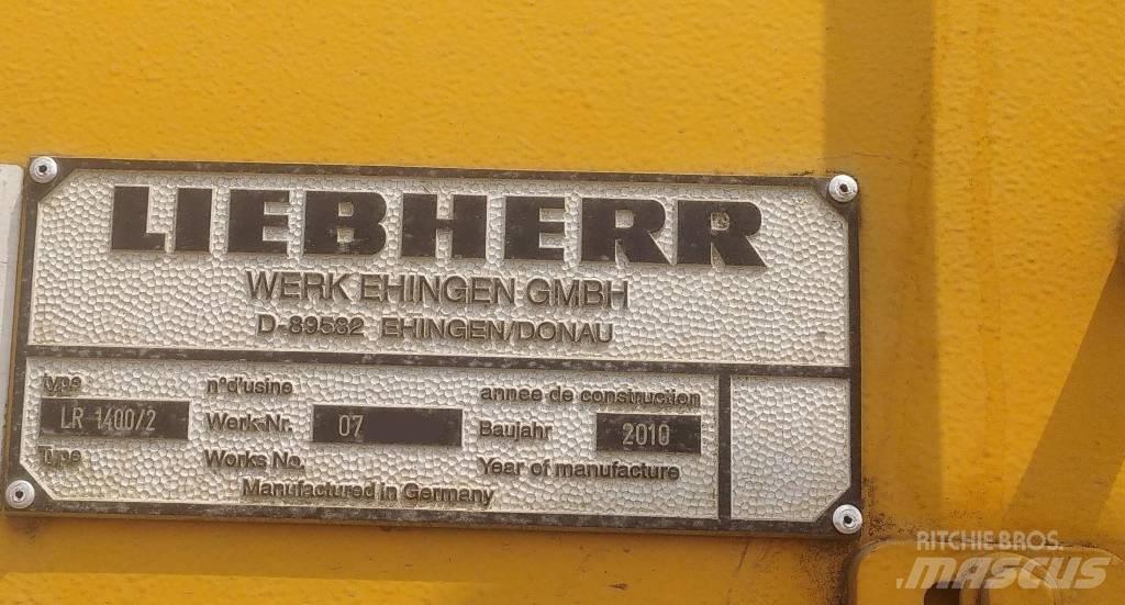 Liebherr LR 1400-2 Paletli vinçler