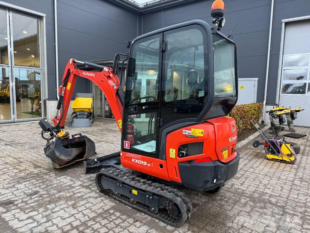 Kubota KX 019-4 Mini ekskavatörler, 7 tona dek
