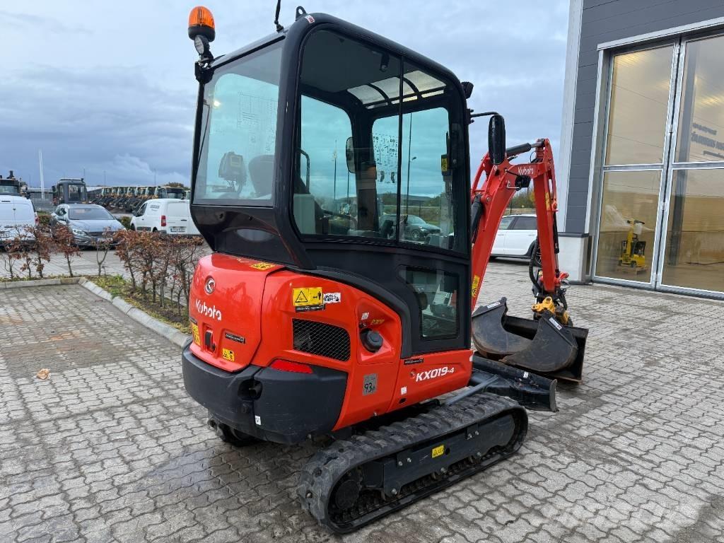 Kubota KX 019-4 Mini ekskavatörler, 7 tona dek