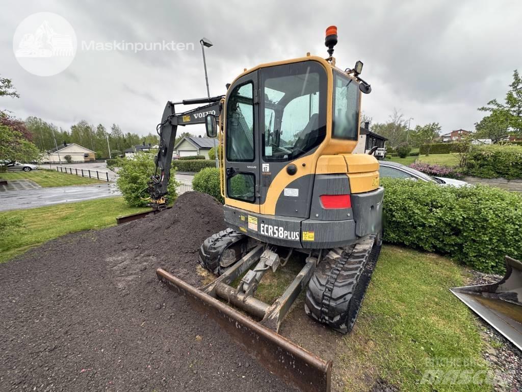 Volvo ECR 58 Mini ekskavatörler, 7 tona dek
