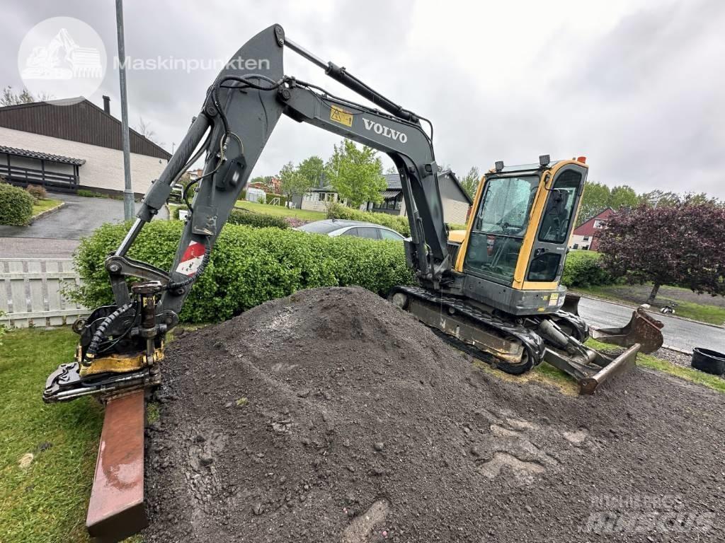Volvo ECR 58 Mini ekskavatörler, 7 tona dek