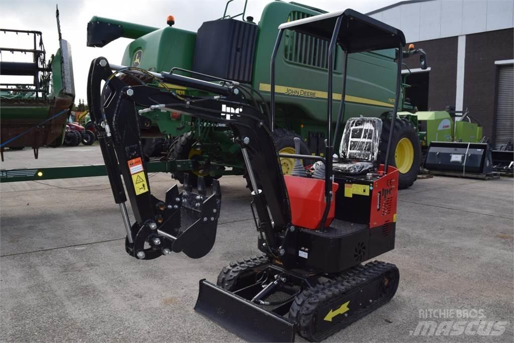 JPC HT12 Mini ekskavatörler, 7 tona dek