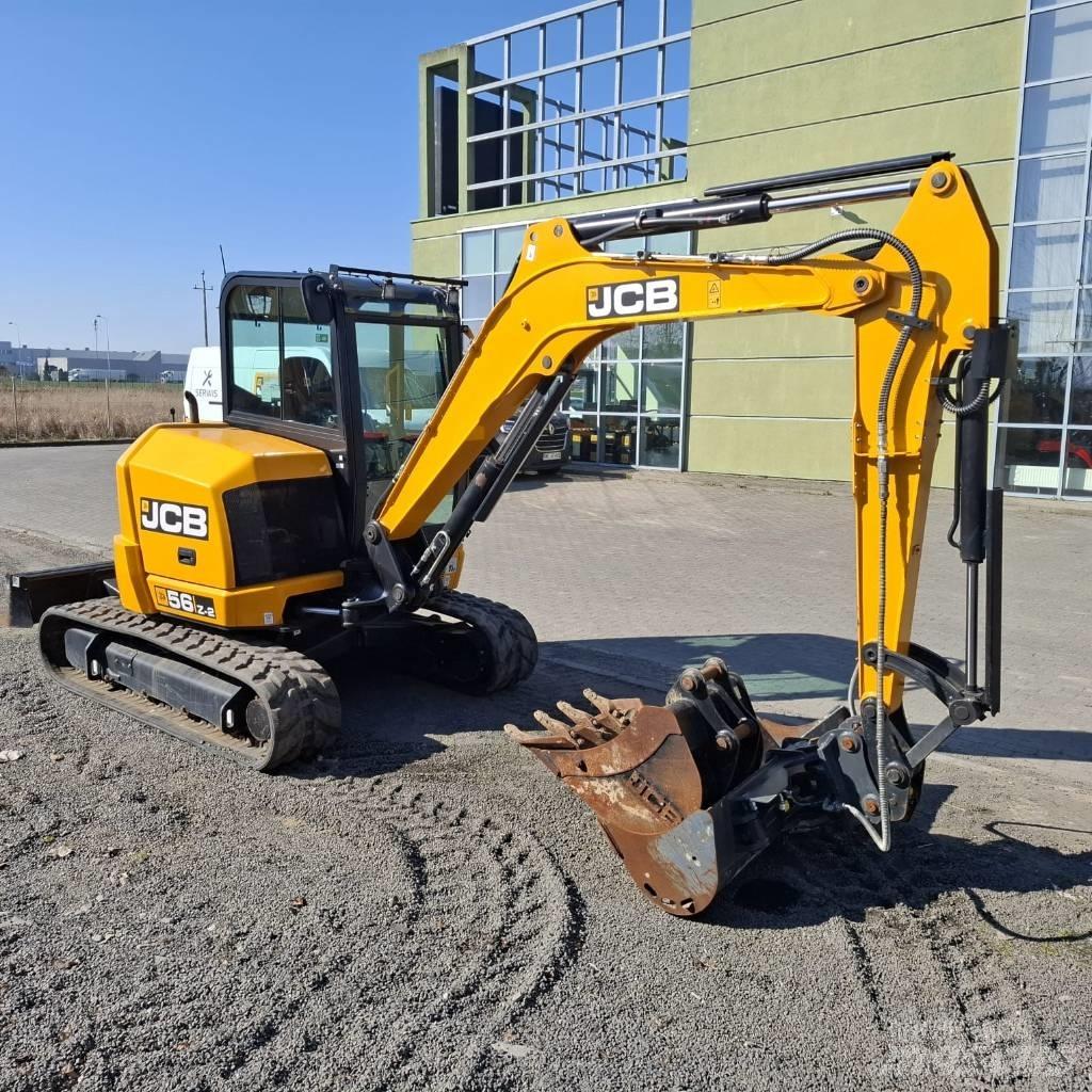 JCB 56 Z-2 Paletli ekskavatörler