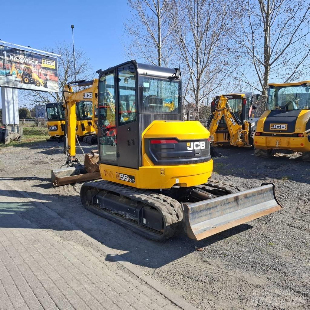 JCB 56 Z-2 Paletli ekskavatörler