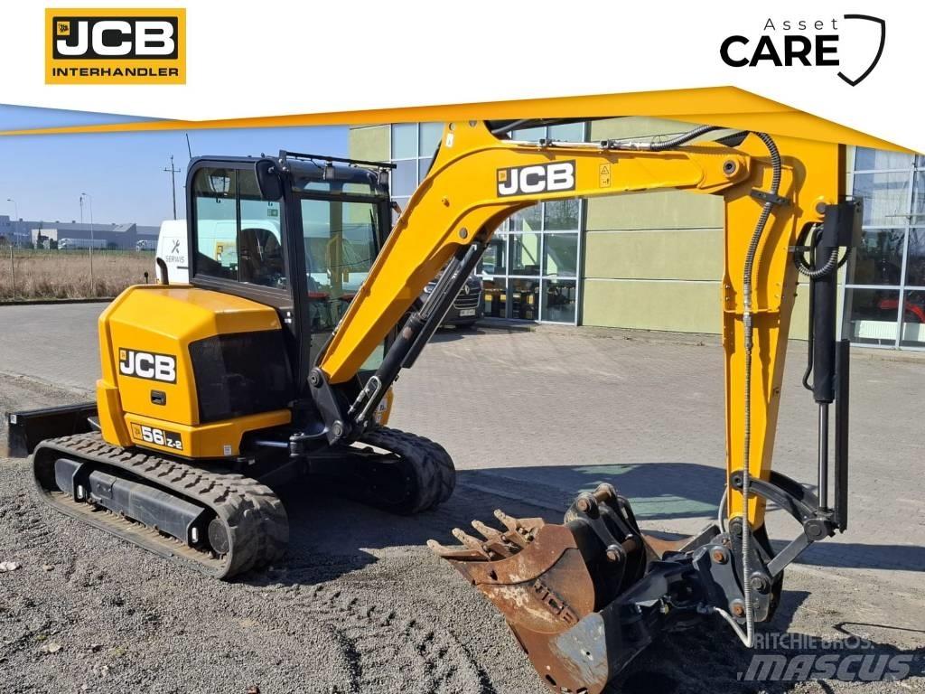 JCB 56 Z-2 Paletli ekskavatörler