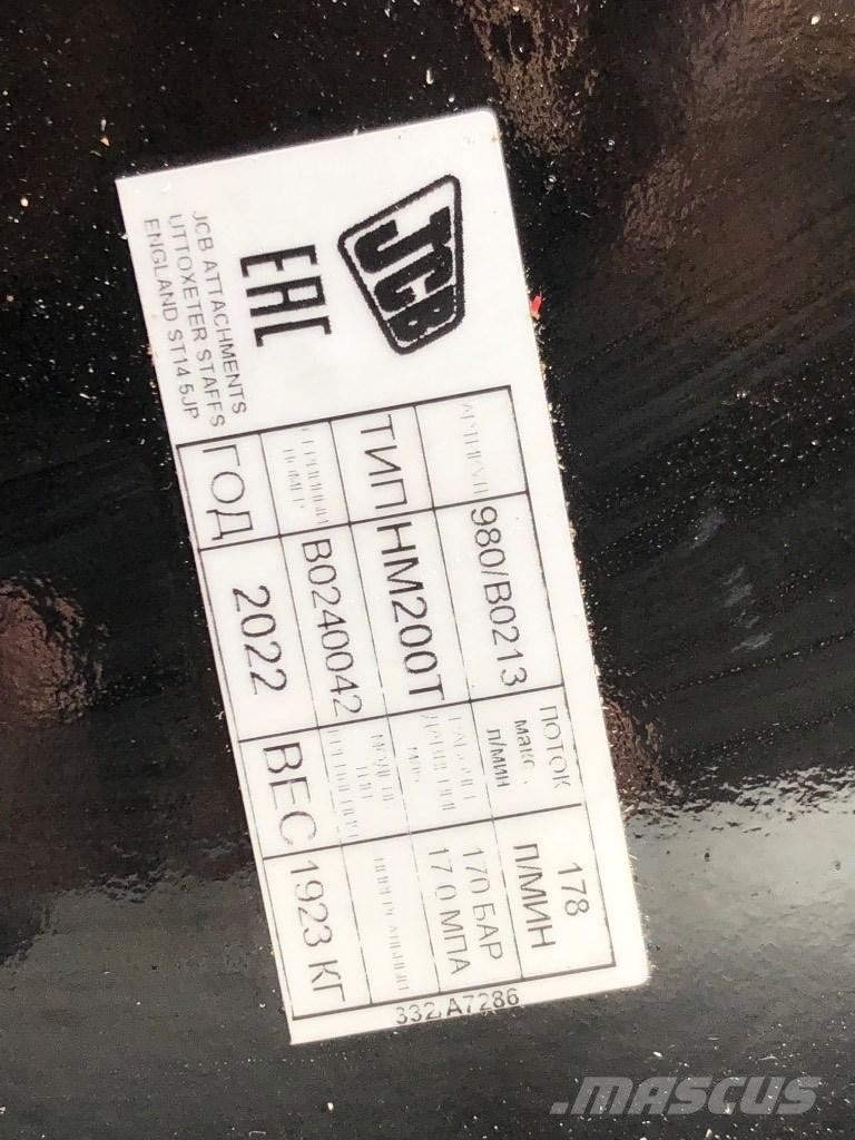 JCB HM200T Hidrolik kırıcılar