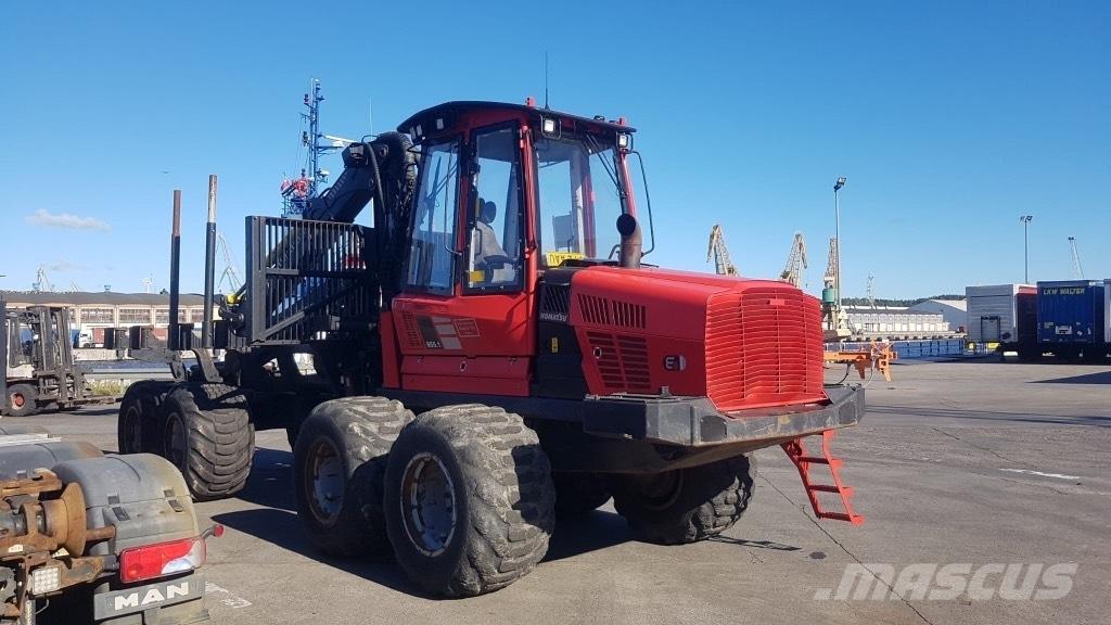 Komatsu 855 Tomruk yükleyici traktörler
