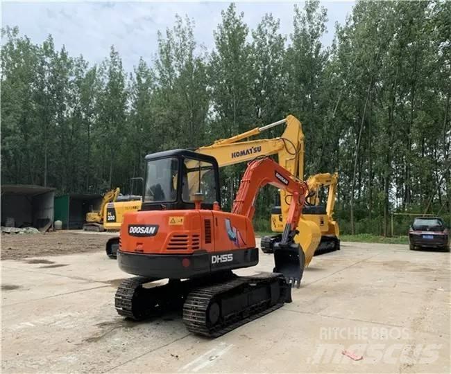 Doosan DH 55 Mini ekskavatörler, 7 tona dek