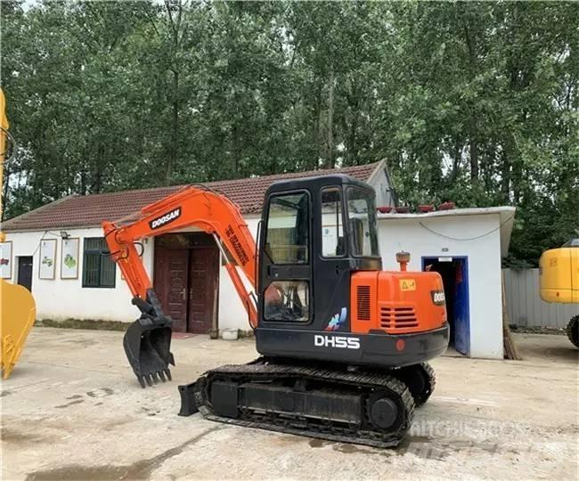 Doosan DH 55 Mini ekskavatörler, 7 tona dek