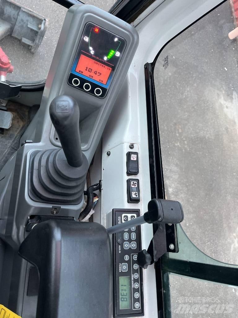 Takeuchi TB 216 Mini ekskavatörler, 7 tona dek