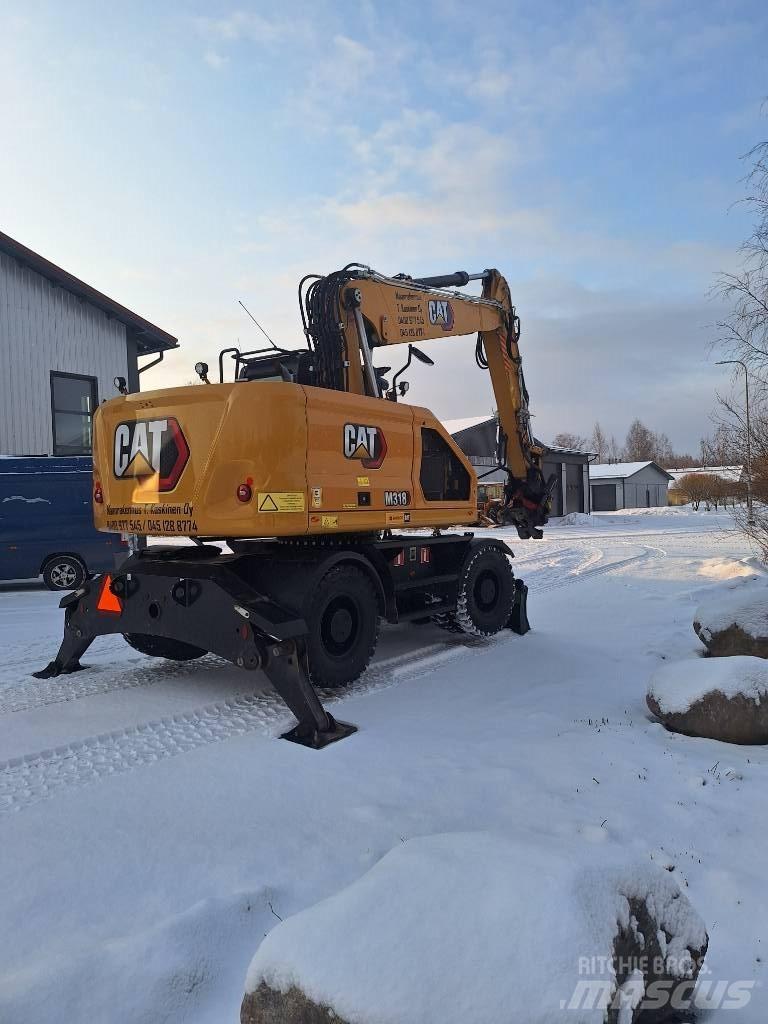 CAT M 318 Lastik tekerli ekskavatörler