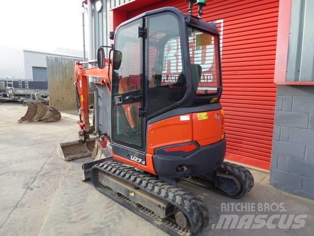 Kubota U 27-4 Mini ekskavatörler, 7 tona dek