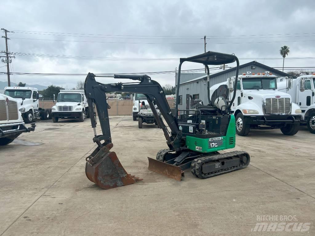 John Deere 17G Mini ekskavatörler, 7 tona dek