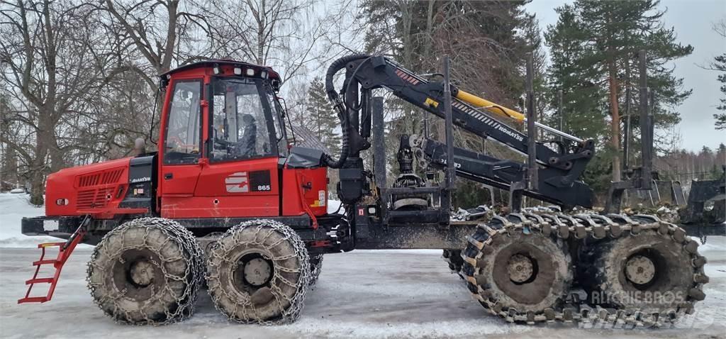 Komatsu 865 Tomruk yükleyici traktörler