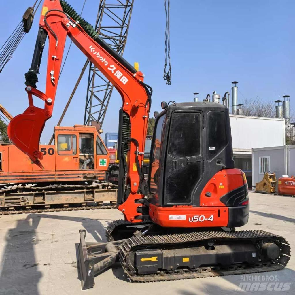 Kubota U 50 Mini ekskavatörler, 7 tona dek