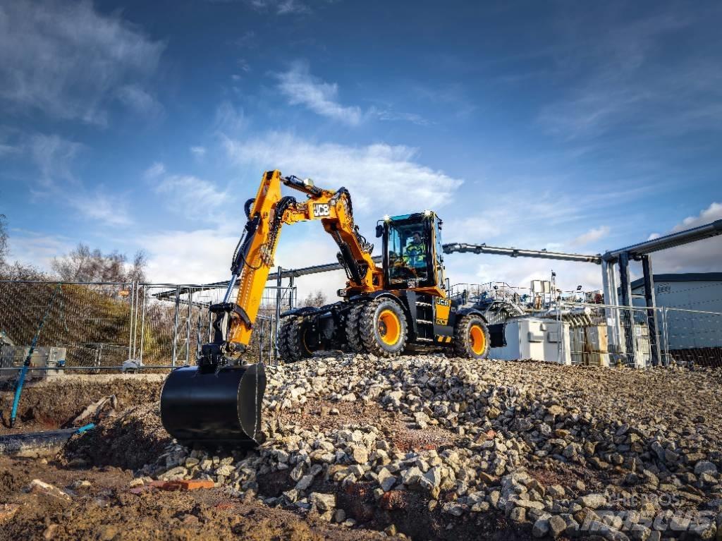 JCB Hydradig 110W Lastik tekerli ekskavatörler