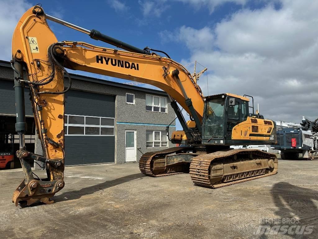 Hyundai HX 380 L Paletli ekskavatörler