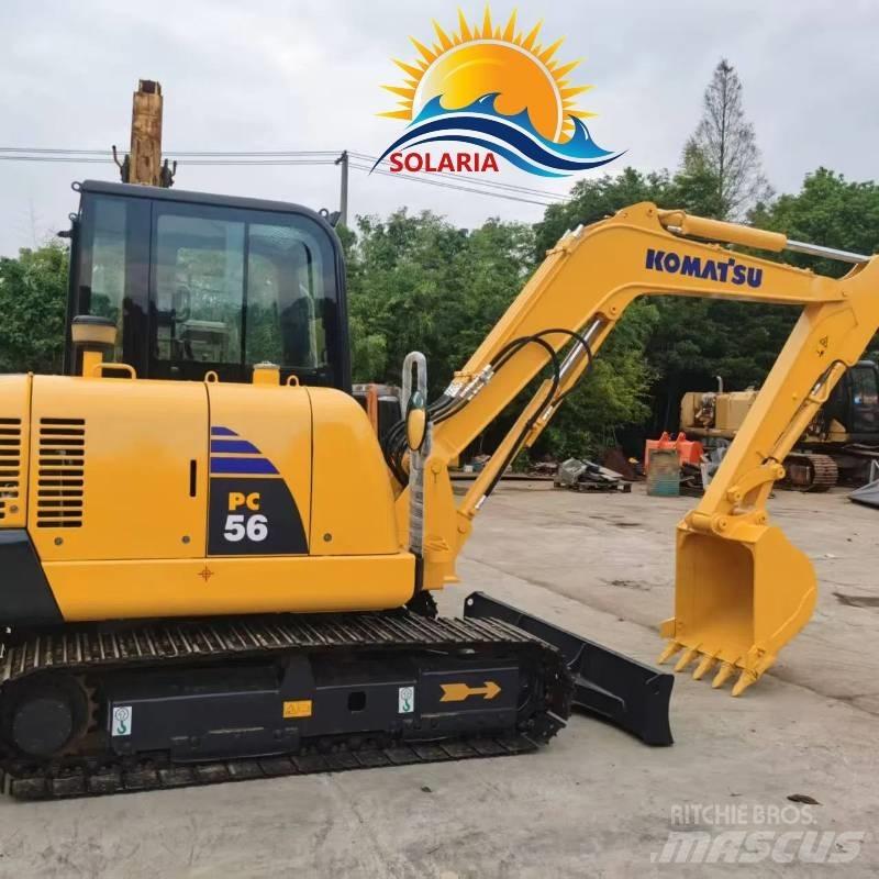 Komatsu PC 56 Mini ekskavatörler, 7 tona dek