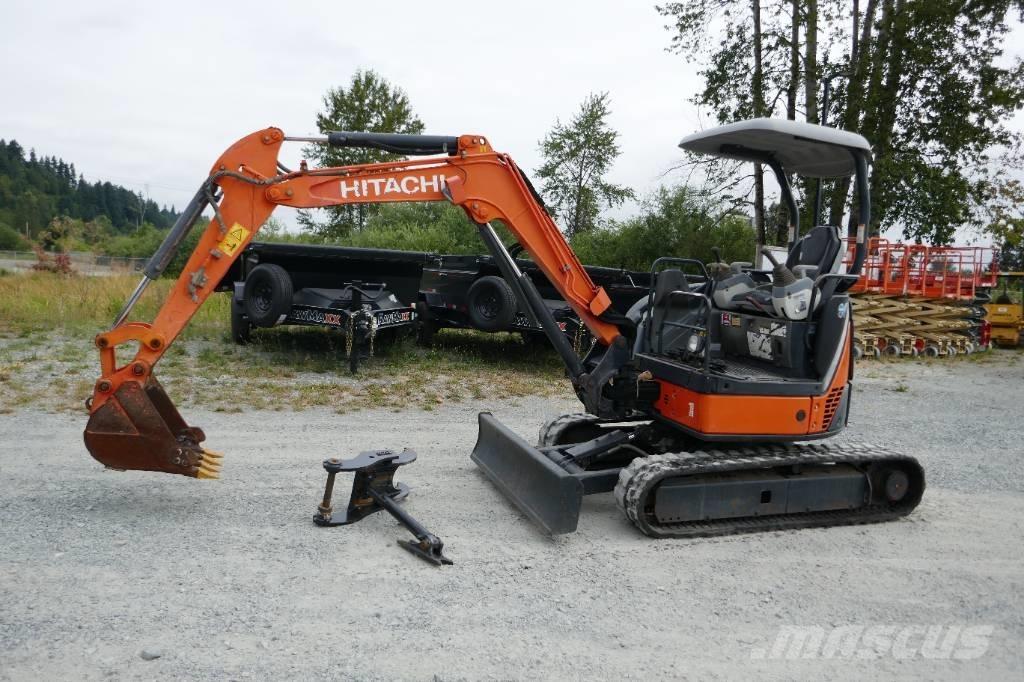 Hitachi ZX 30 U-3 Mini ekskavatörler, 7 tona dek