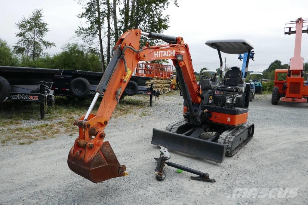 Hitachi ZX 30 U-3 Mini ekskavatörler, 7 tona dek
