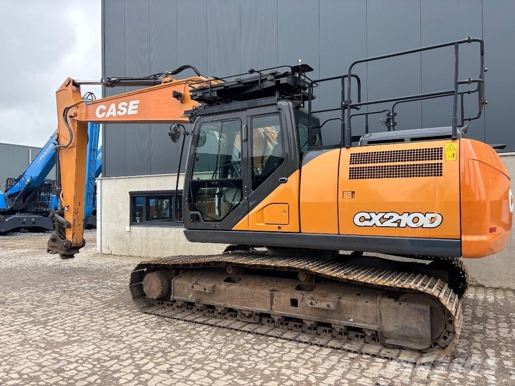 CASE CX 210 D Paletli ekskavatörler