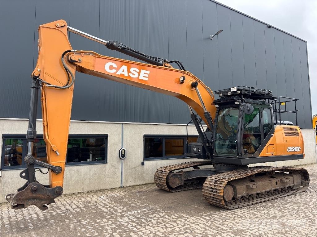 CASE CX 210 D Paletli ekskavatörler