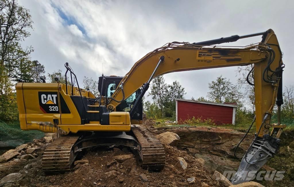 CAT 320 Paletli ekskavatörler