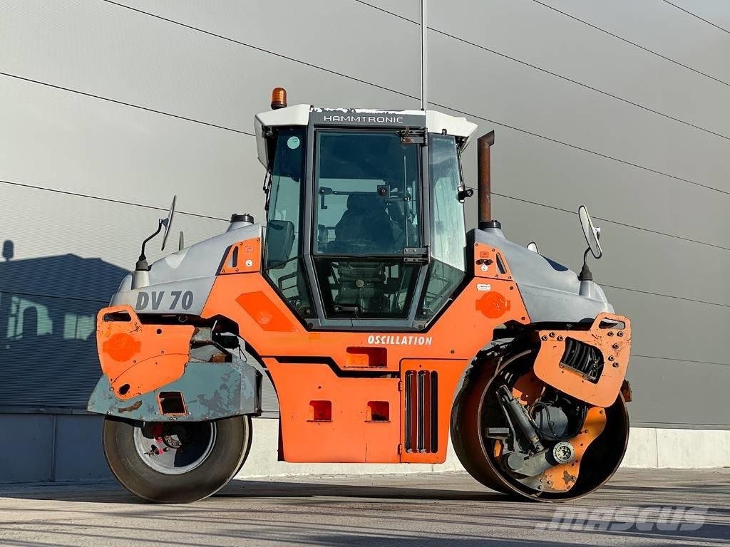 Hamm DV 70 TO Kombine silindirler