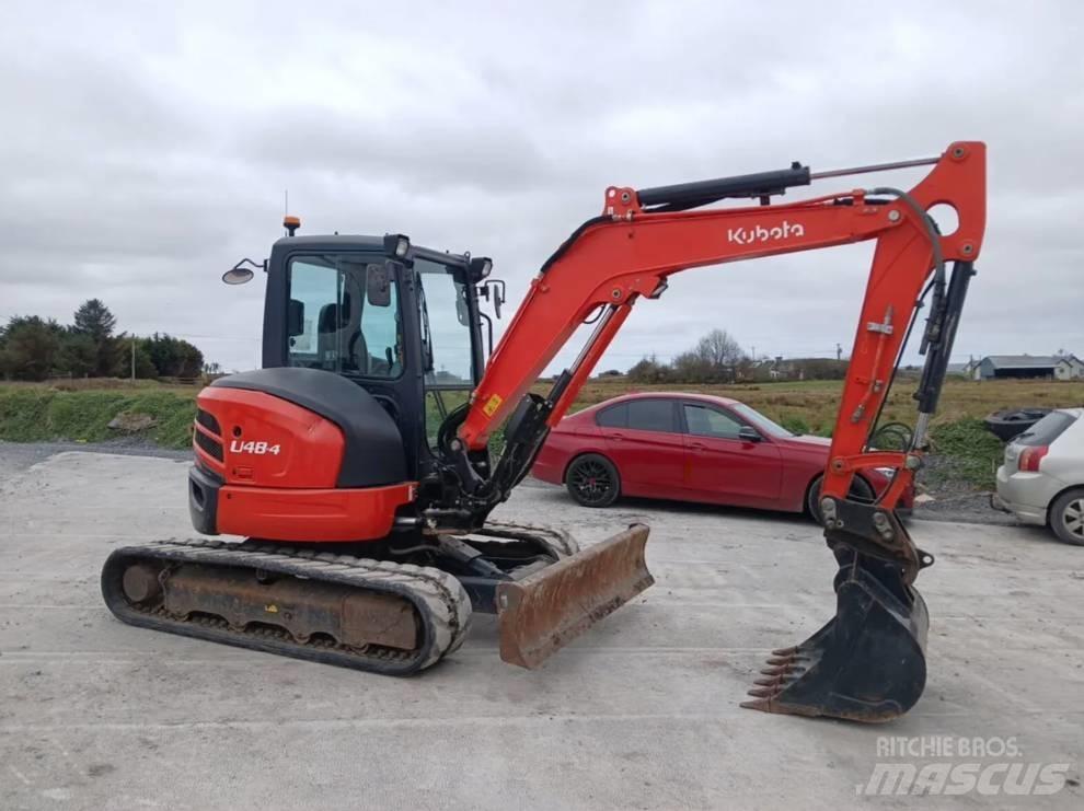 Kubota U 48-4 Mini ekskavatörler, 7 tona dek