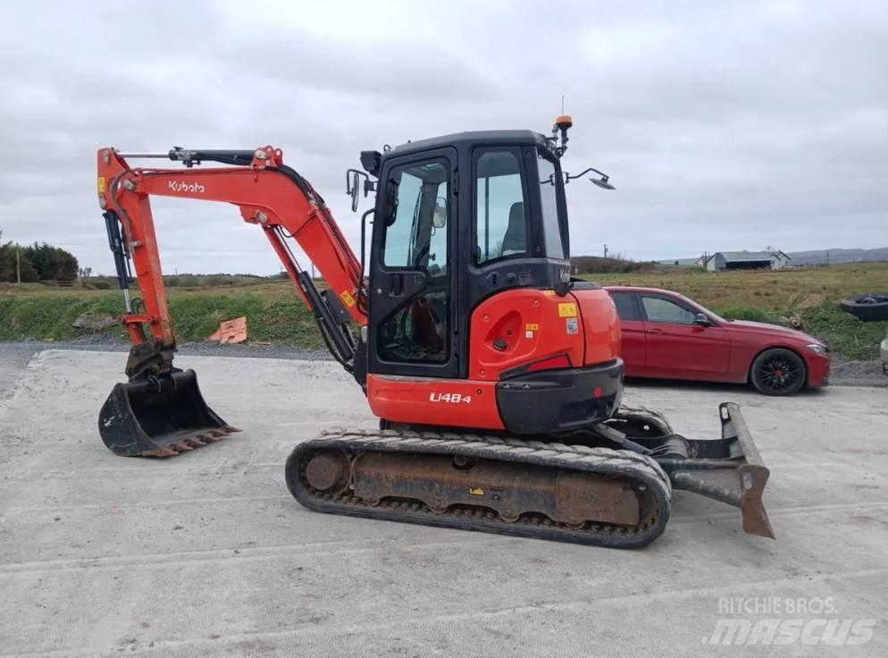 Kubota U 48-4 Mini ekskavatörler, 7 tona dek