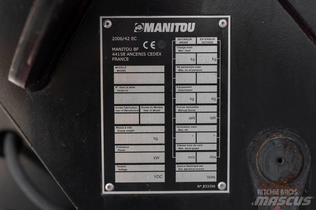 Manitou ManGo 12 Körüklü personel platformları