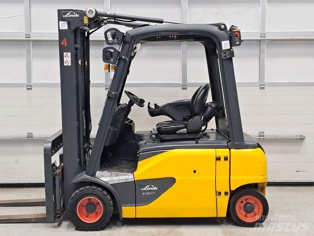 Linde E20PL-02 Elektrikli forkliftler