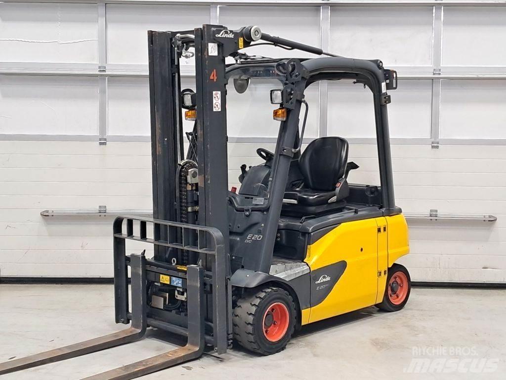 Linde E20PL-02 Elektrikli forkliftler