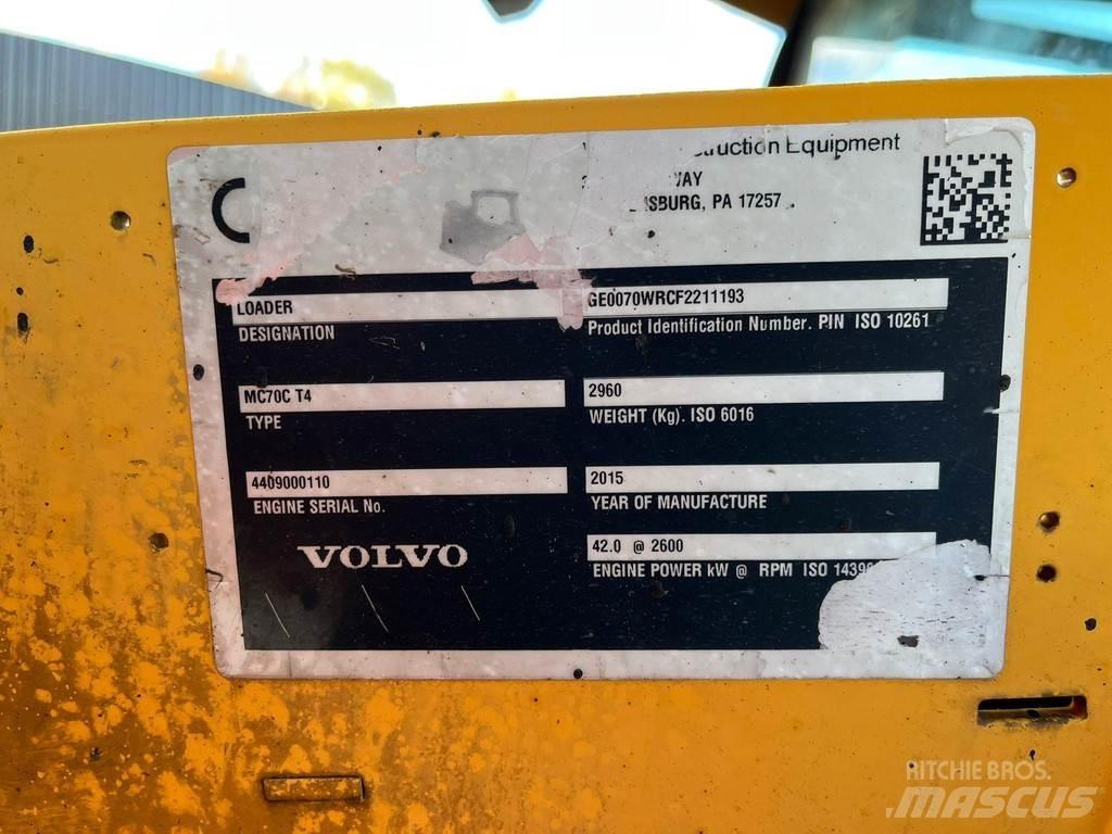 Volvo MC 70 C Tekerlekli yükleyiciler