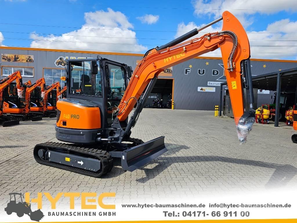 Hytec F40 Pro Mini ekskavatörler, 7 tona dek