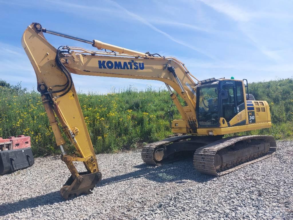 Komatsu PC240LC-10 Paletli ekskavatörler