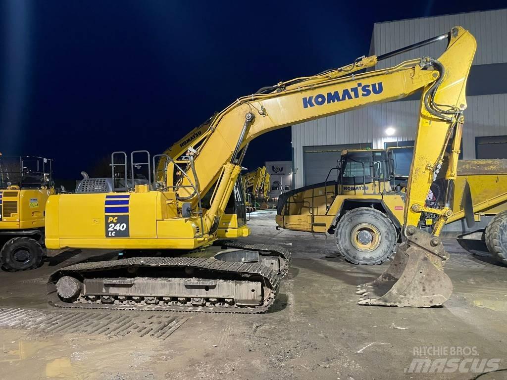 Komatsu PC240LC-10 Paletli ekskavatörler