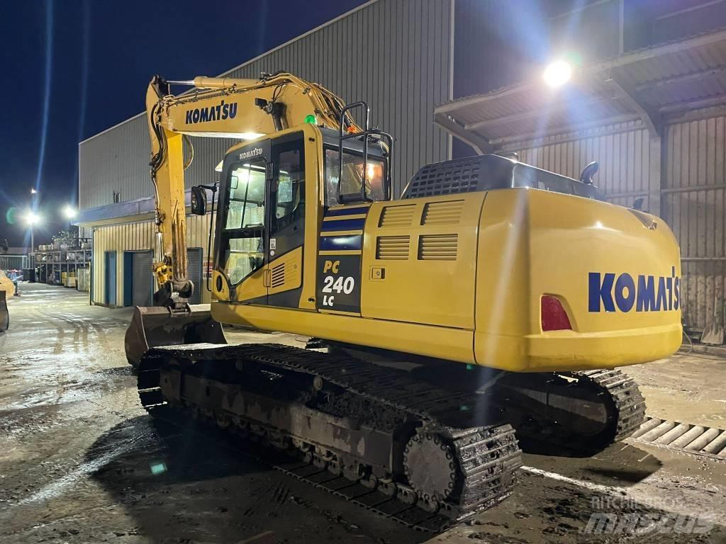 Komatsu PC240LC-10 Paletli ekskavatörler