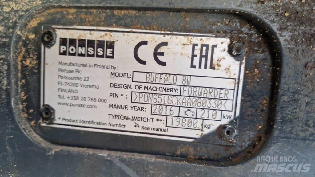 Ponsse Buffalo Mafsalli yükleyiciler