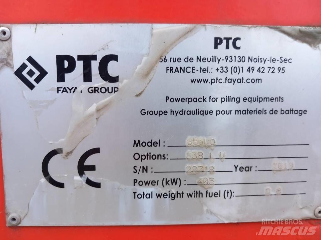  PTC 32HFV Titreşimli kazık çakıcıları