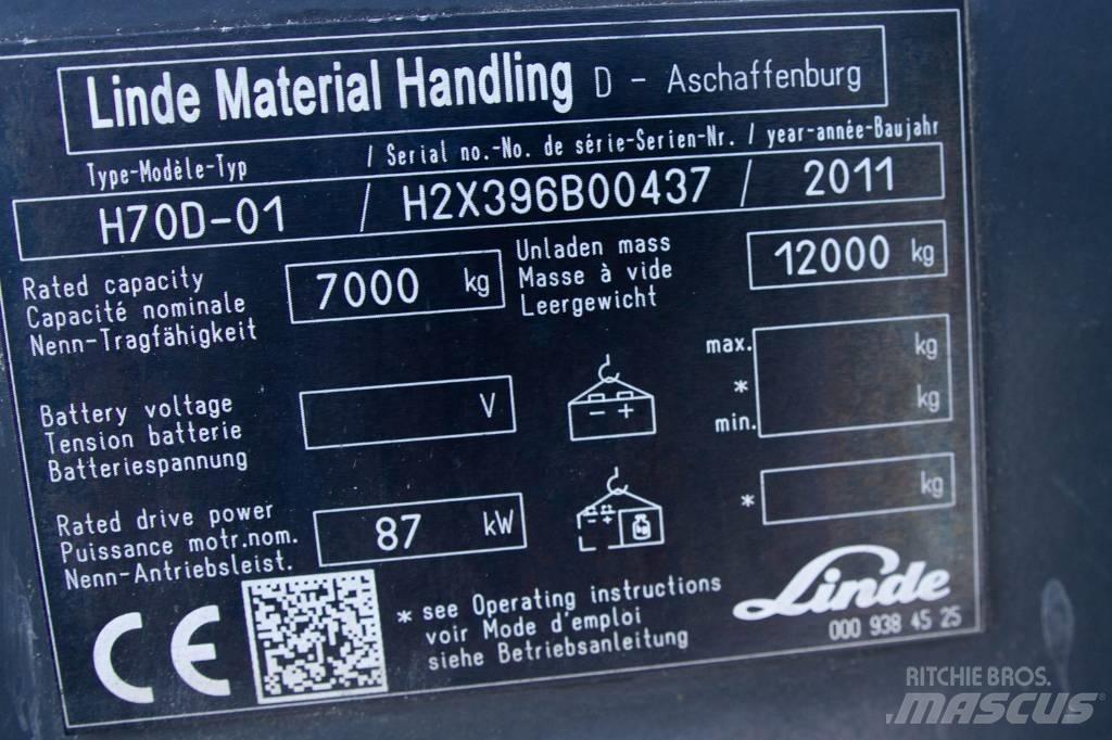 Linde H70D-01 Dizel forkliftler