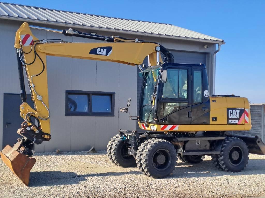 CAT M 313D Lastik tekerli ekskavatörler