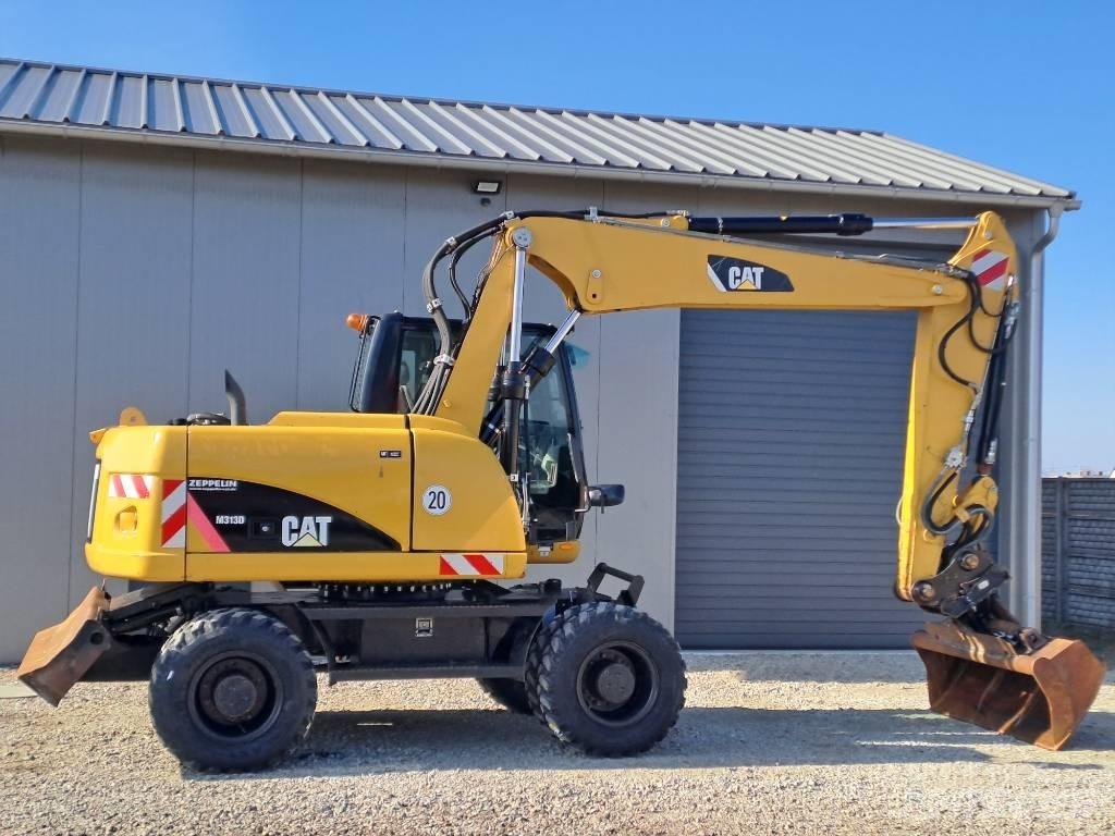 CAT M 313D Lastik tekerli ekskavatörler