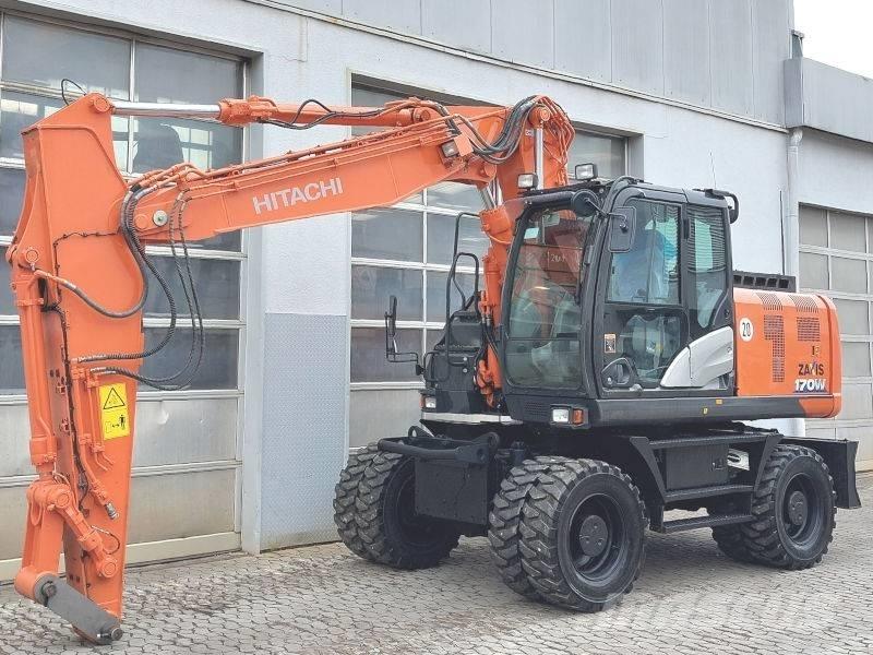 Hitachi ZX 170 W-6 Lastik tekerli ekskavatörler