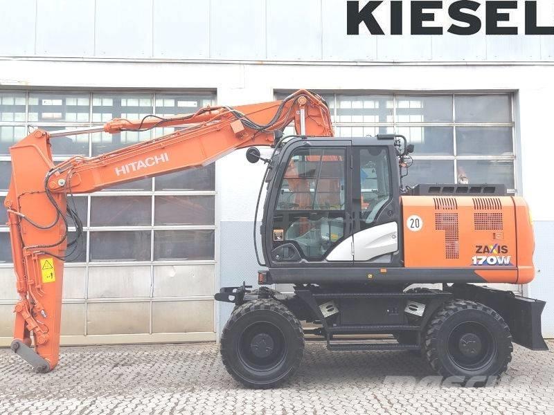 Hitachi ZX 170 W-6 Lastik tekerli ekskavatörler