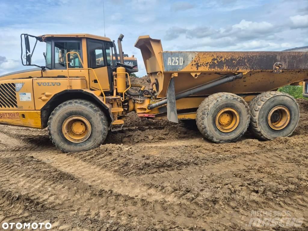 Volvo A 25 D Belden kirma kaya kamyonu